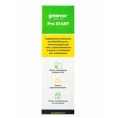 Greenax Pro START – Îngrășământ Profesional Gazon 5 kg, NPK 12-22-10 + Fe & S, Nutriție Constantă 4-6 Săptămâni pentru Montare Rulou și Însămânțare - Img 7