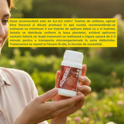 Biostimulator sol cu 30 % Micorize Botriferti, regenerare sol, creștere absorbție, 250 ml - Img 4