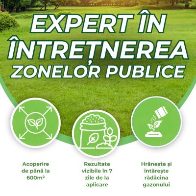Greenax Public Zone – Îngrășământ Profesional Gazon 20 kg, NPK 15‑5‑8 + Mg + Fe + S, Eliberare Controlată 2‑3 Luni, Verde Intens și Rezistent - Img 4