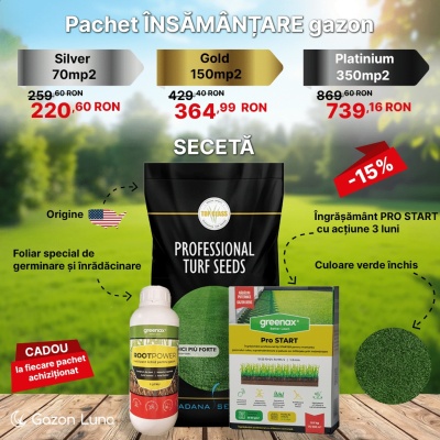 Pachet însămânțare gazon premium SECETĂ - Img 1