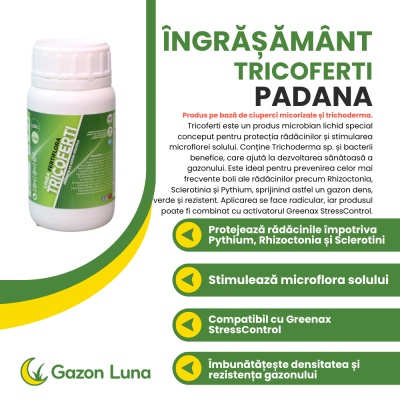 Fungicid BIO cu Trichoderma&Micorize Tricoferti, protecție la Rhizoctonia, Sclerotinia și Pythium, 250 ml - Img 2