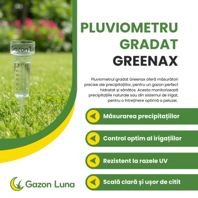 Pluviometru gradat Greenax GazonLuna, măsurare precipitații 1-35 mm - Img 2