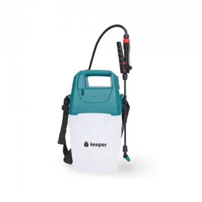 Pompă de stropit cu acumulator Keeper Forest 7, autonomie 2 ore, 7 L, duză foliar, made in Spain