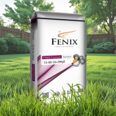 Fenix Premium Autumn – Îngrășământ Toamnă Gazon 20 kg, NPK 13‑00‑26 + 3 MgO, Eliberare Controlată XCU pentru Nutriție 10‑12 Săptămani - Img 6