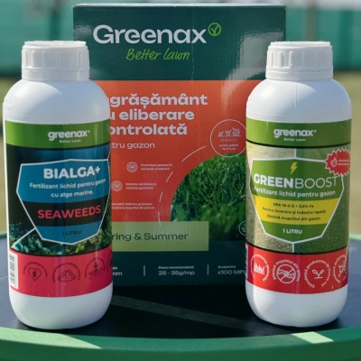 Pachet fertilizare gazon, de primăvară, pentru 50 metri pătrați - Img 2