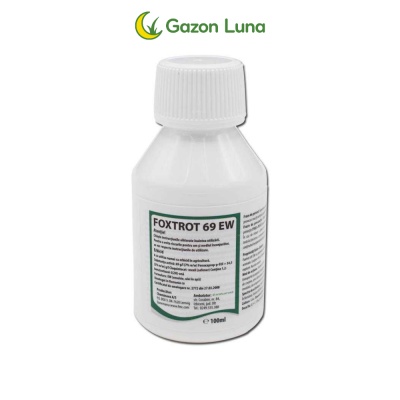 Erbicid pentru gazon FOXTROT 69 EW, pentru buruieni cu frunză îngustă - 100 ml