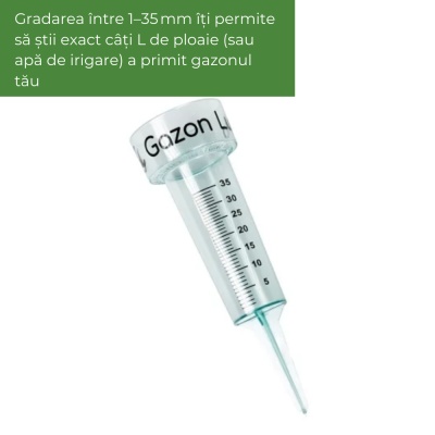 Pluviometru gradat Greenax GazonLuna, măsurare precipitații 1-35 mm - Img 3