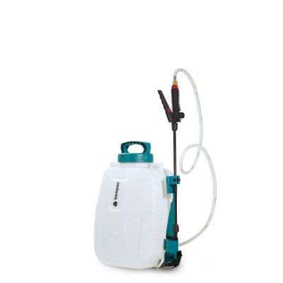 Pompă de stropit electrică Keeper Forest 10 L – acumulator Lithium, autonomie 4 ore, 2 duze (foliar și erbicide), fabricată în Spania