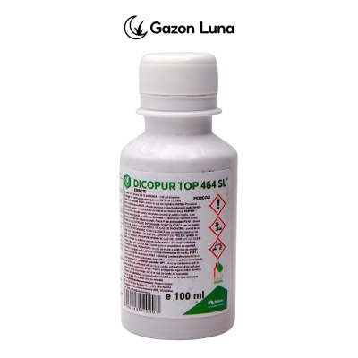 Erbicid Dicopur Top 464 SL 100 ml – erbicid selectiv gazon pentru buruieni frunză lată