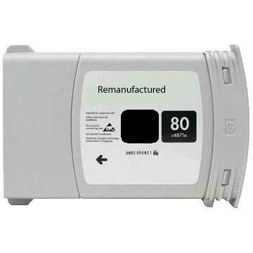Cartus cerneala HP 80 (C4871A) BK NEW Ink ( cod original : C4871A, 80 )