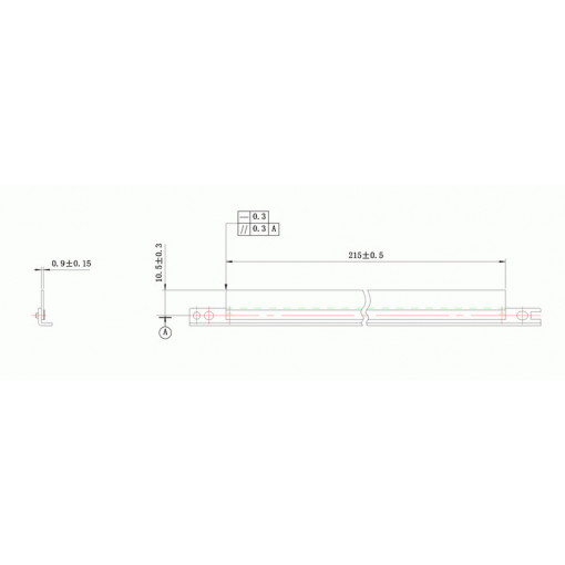 Doctor blade HP 1010 DB DC Select (KRK-LP104M) ( cod original : Q2612A )