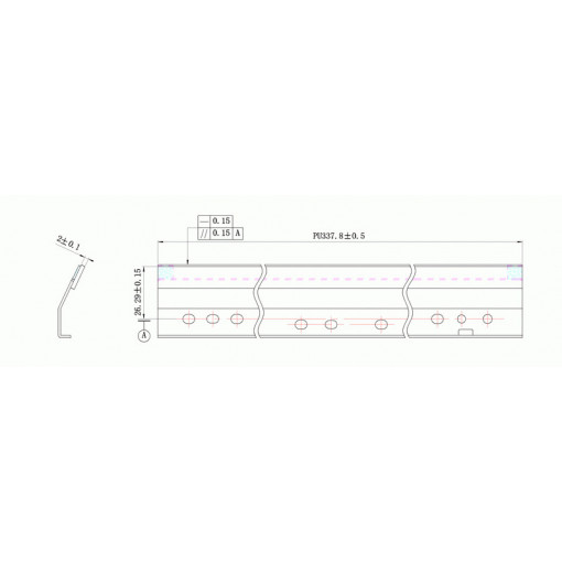 Wiper blade Sharp MX-2300 DC Select WB (KRK-SH2300F) ( cod original : - )