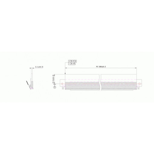 Wiper blade Lexmark T430 WB with PCR clean DC Select (KRK-LP94P) ( cod original : T420, T430 )