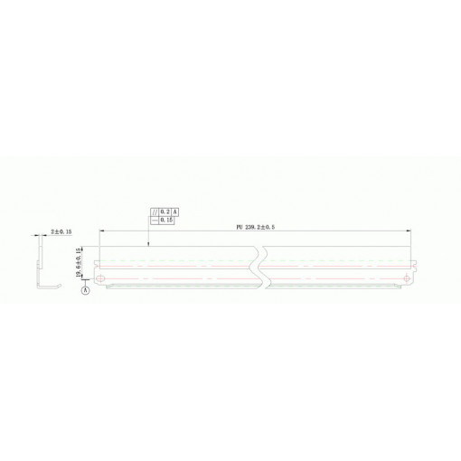 Wiper blade SAM ML2850 WB DC Select (KRK-LP171) ( cod original : ML2850 )