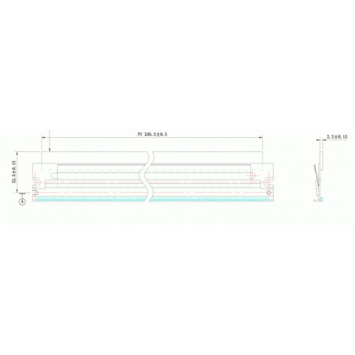 Wiper blade Lexmark T650 WB DC Select (KRK-LP184P) ( cod original : T650 )