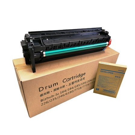 Drum unit Konica Minolta DR114 + DV116 IU164 (DRUM UNIT + DEVELOPER UNIT+DEV POWDER) ( cod original : 4021029701, A1UC550, A1XUR70000, A1XUR70011, A1XUR70022 )