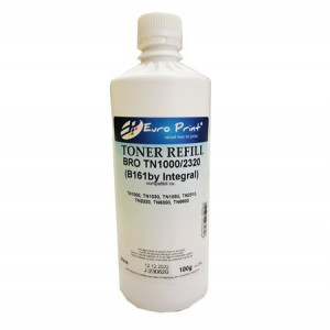 Toner refill Brother TN1000/TN2320 B161 100g by Integral refill Negru 100 g pag Compatibil
