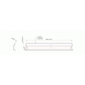 Wiper blade SAM ML2160 WB DC Select (KRK-LP230) ( cod original : MLT-D101, D111 ) - Img 1
