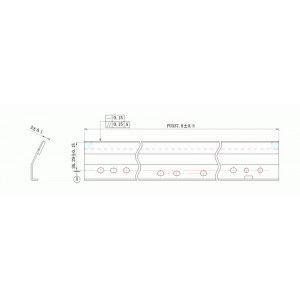 Wiper blade Sharp MX-2300 DC Select WB (KRK-SH2300F) ( cod original : - ) - Img 1