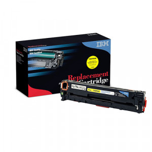 Cartus toner HP CB542A by IBM Laser ( cod original : 125A, CB542A ) - Img 2