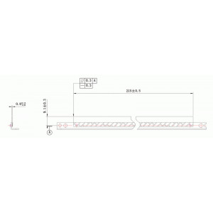 Doctor blade HP P1505 DB DC Select (KRK-LP163M) ( cod original : CB435A, CB436A, CE285A, CE278A ) - Img 2