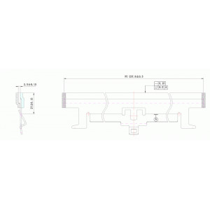 Wiper blade Kyocera DK-17/120 WB DC SELECT (LP18F) ( cod original : DK17, DK120 ) - Img 2