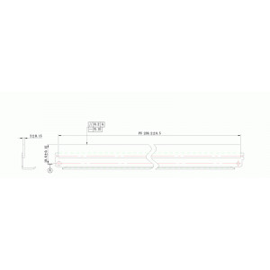 Wiper blade SAM ML2850 WB DC Select (KRK-LP171) ( cod original : ML2850 ) - Img 2