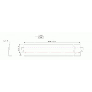 Wiper blade SAM MLT-D205 WB DC Select (KRK-LP222) ( cod original : MLT-D205 ) - Img 1