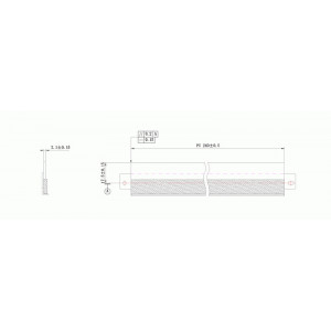 Wiper blade Lexmark T430 WB DC Select (KRK-LP94) ( cod original : T420, T430 ) - Img 1