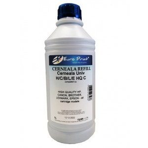 Cerneala Cerneala UNIV HQ C - 1L Cyan (albastru) 1 L pag Compatibil