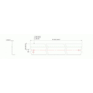 Wiper blade HP P2055 WB DC Select (KRK-LP183) ( cod original : P2055 ) - Img 1