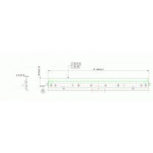Wiper blade Konica Minolta DR510 WB DC Select (KRK-KOB420P) ( cod original : DR510 ) - Img 1