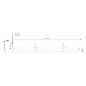 Wiper blade Konica Minolta IU-310, C350 DC Select WB (KRK-KOC350) ( cod original : IU310, IU410 ) - Img 2