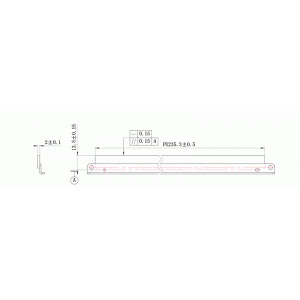 Wiper blade Kyocera DK-110/FS1016 (KRK-KM1016) WB ( cod original : TK110 ) - Img 2