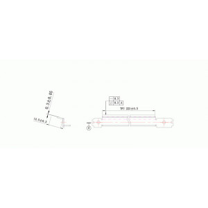 Wiper blade Samsung ML1710 WB DC Select (KRK-LP117) Compatibil
