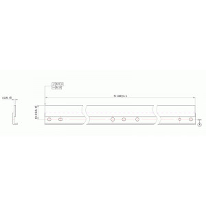 Wiper blade KMIN DR-311, C203/253 WB (KOC250-1) Compatibil - Img 2