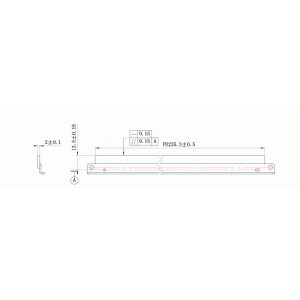 Wiper blade Kyocera DK-110/FS1016 (KRK-KM1016) WB ( cod original : TK110 ) - Img 1