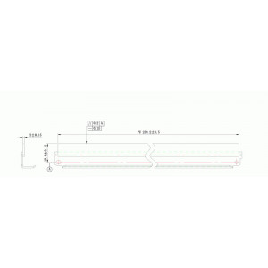 Wiper blade SAM ML2850 WB DC Select (KRK-LP171) ( cod original : ML2850 ) - Img 1