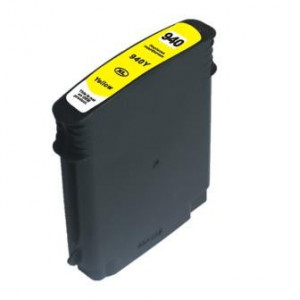 Cartus cerneala HP 940XL (C4909AN) Y NEW Ink ( cod original : 940XL, C4909 ) - Img 1