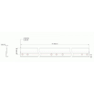 Wiper blade KMIN DR-311, C203/253 WB (KOC250-1) Compatibil