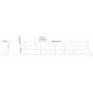 Wiper blade Sharp MX-M283/363/453/503 DC Select WB (KRK-SH363F) ( cod original : - ) - Img 2
