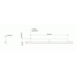 Doctor blade HP 1010 DB DC Select (KRK-LP104M) Compatibil - Img 2
