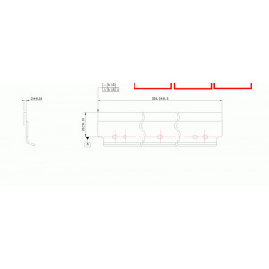 Wiper blade KMIN DR-411 WB DC Select (KRK-MND152) Compatibil