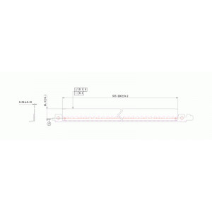 Doctor blade HP CP1215 DB DC Select (KRK-LP164MS) Compatibil - Img 2