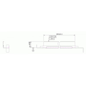 Doctor blade Samsung ML1610 DB DC Select (KRK-LP137MS-1) Compatibil - Img 2