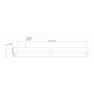 Wiper blade Samsung ML3050 WB DC Select (KRK-LP169) Compatibil