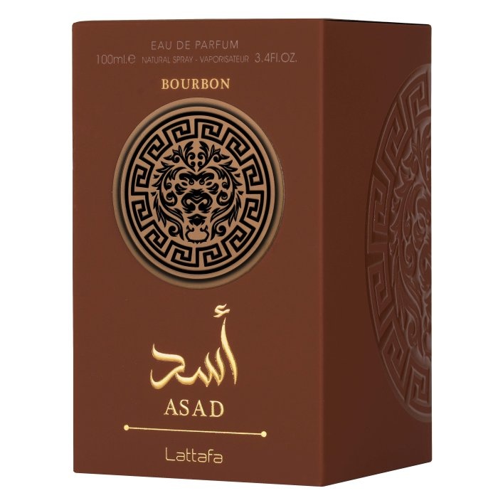Asad Bourbon Lattafa 100 ml, apa de parfum, barbati