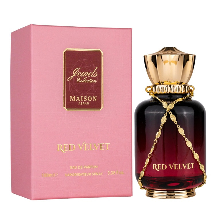 Eau de Parfum Maison Asrar, Jewels Collection, Red Velvet, women