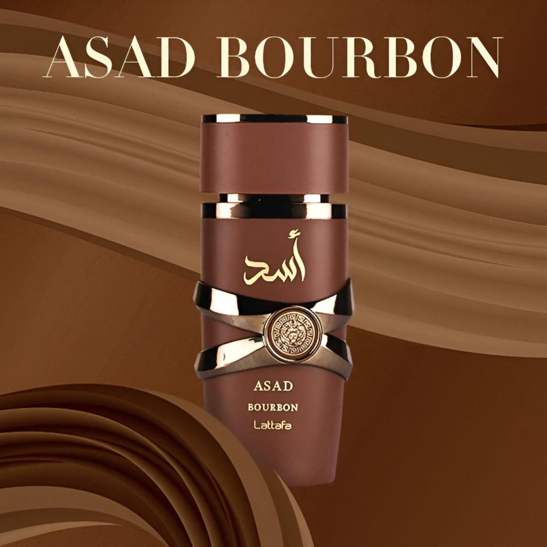 Asad Bourbon Lattafa 100 ml, apa de parfum, barbati