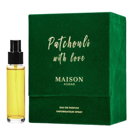 Patchouli With Love Maison Asrar 2 ml, eau de parfum, unisex, sample
